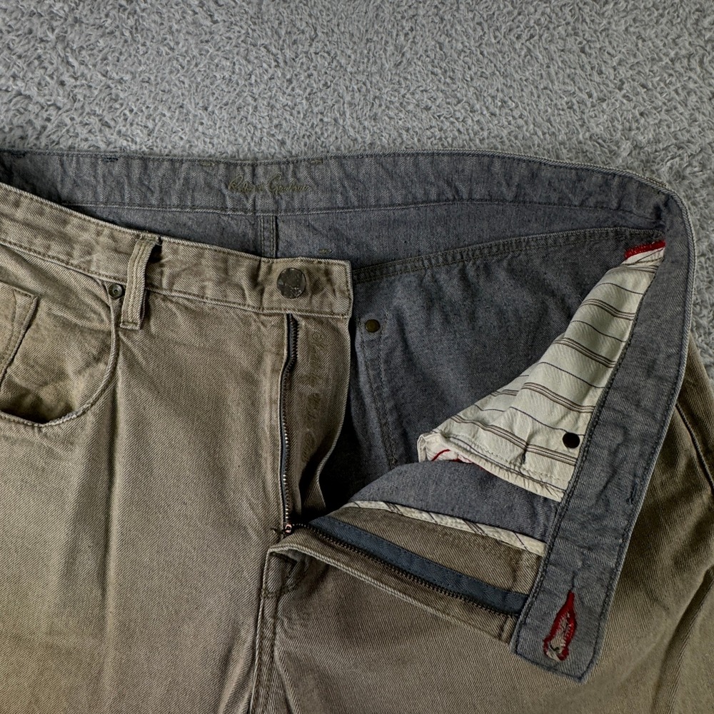 Robert Graham Classic Yates Mens Tan Khaki Straight Leg Pants 40x31‎ - Picture 4 of 10